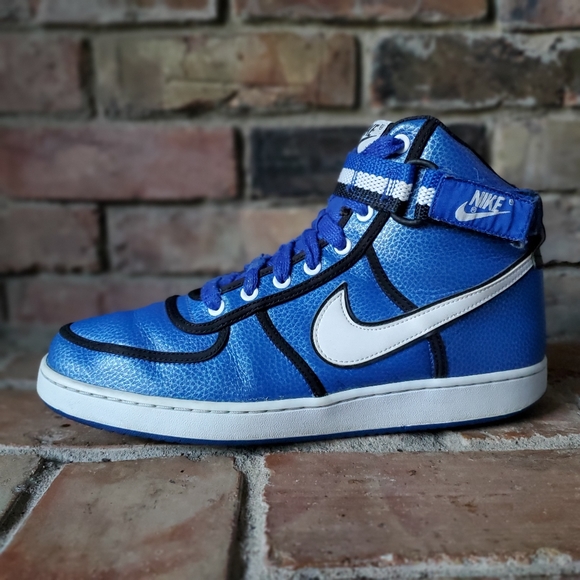 Nike Other - Nike Vandals Swoosh Mens High Tops Shoes Blue Sneakers 621187-400 Size 11.5